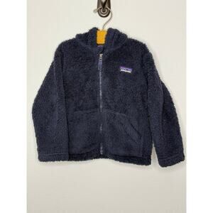 Patagonia Furry Friends Toddler Full Zip Hooded Jacket 2T